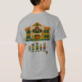 Botten Academie met School en Boneheads T-shirt (Achterkant)