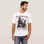 Botten, brouwsels en slechte attitudes Skeleton Co T-shirt (Voorkant volledig)