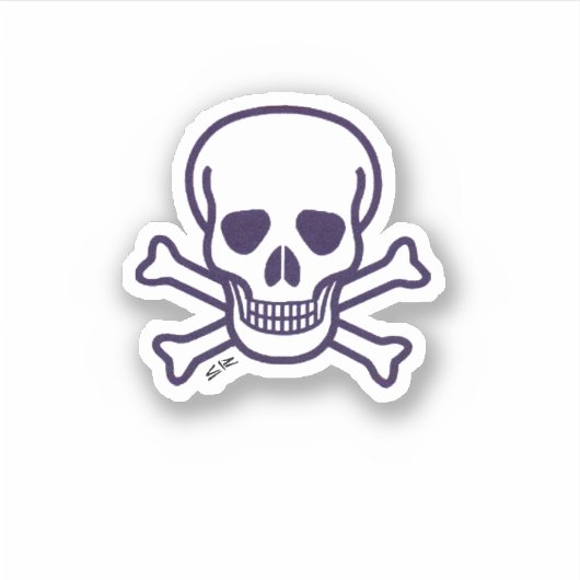 Botten contoursticker sticker (Voorkant)