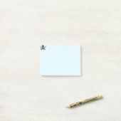 Botten, draaiende noten post-it® notes (Op bureau)