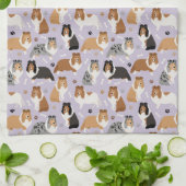 Botten en keukenhanddoeken van Paws (Gevouwen)