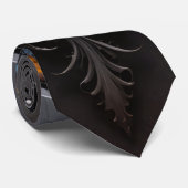 Botten en magie, skelet met de mystieke dobbelsten stropdas (Opgerold)