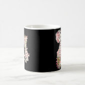 Botten en plantkunde Skelet en Flowers Koffiemok (Center)