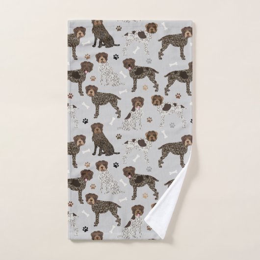 Botten en pokken met wielrennen bad handdoek (Handdoek)