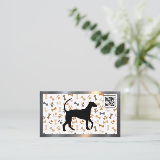 Botten en poten | QR-code Visitekaartje (Staand voorkant)