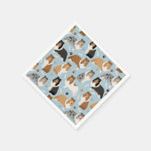 Botten en poten servet (Hoek)