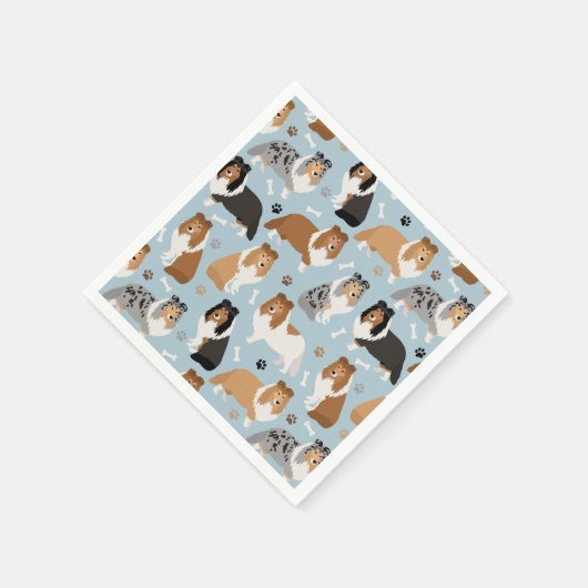 Botten en poten servet (Hoek)