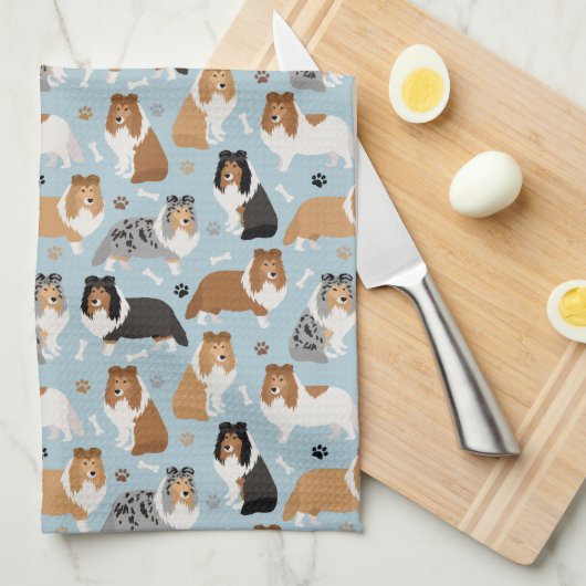 Botten en poten theedoek (Quarter Fold)