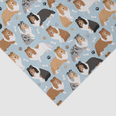 Botten en poten tissuepapier (Detail)