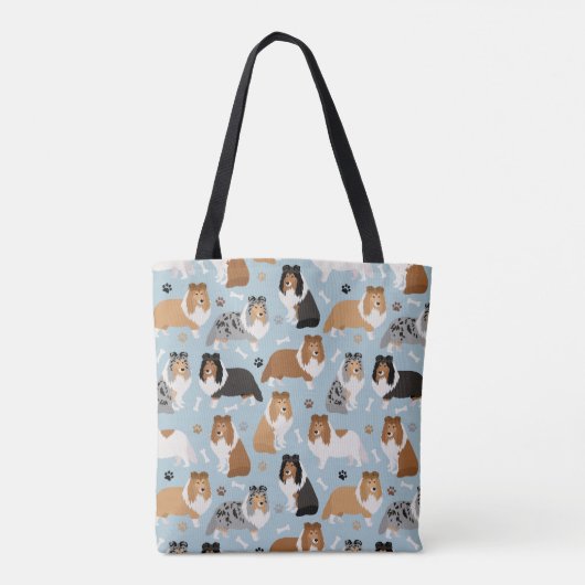 Botten en poten tote bag (Achterkant)