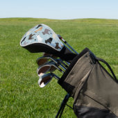 Botten en poten van Franse Bulldog Golfheadcover (Insitu)