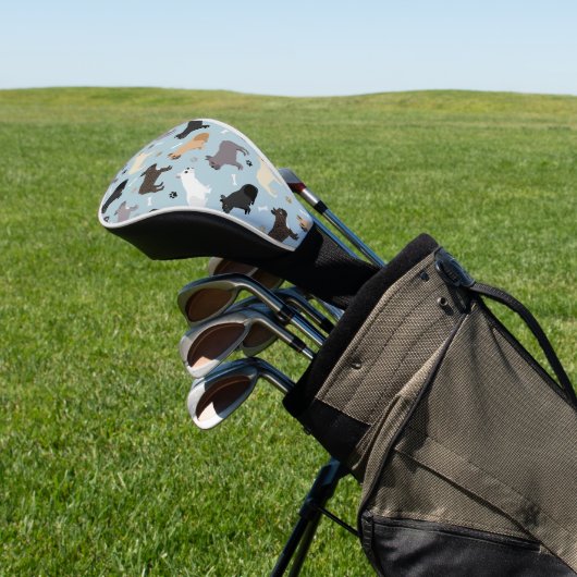 Botten en poten van Franse Bulldog Golfheadcover (Insitu)