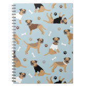 Botten en poten voor grensdrager notitieboek (Voorkant)