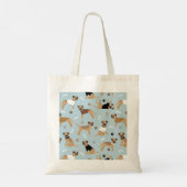 Botten en poten voor grensdrager tote bag (Achterkant)