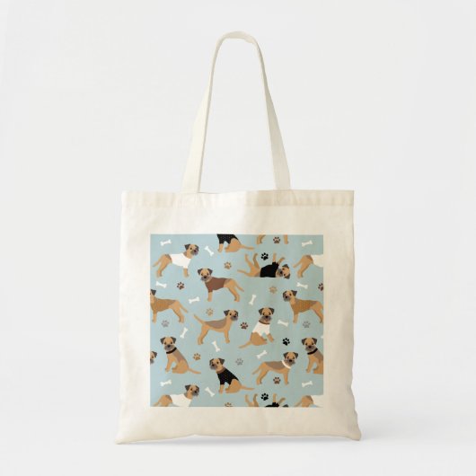 Botten en poten voor grensdrager tote bag (Voorkant)