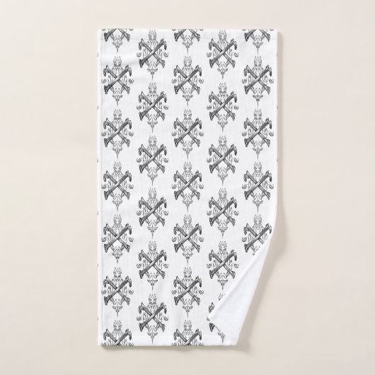 botten filigree bad handdoek (Handdoek)