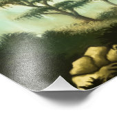 botten flitsfoto's van reuzenfantasie foto afdruk (Hoek)