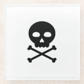 Botten Glazen Onderzetter (Voorkant)