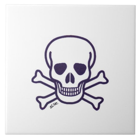 Botten grote tegel tegeltje (Voorkant)