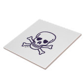 Botten grote tegel tegeltje (Zijkant)