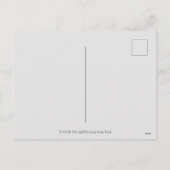 BOTTEN IN DE GARDEN SKELETON, FOLK ART MOON FEESTDAGENKAART (Achterkant)