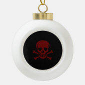Botten Keramische Bal Ornament (Voorkant)