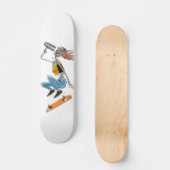 BOTTEN KICK FLIP PERSOONLIJK SKATEBOARD (Voorkant)