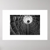 Botten koepel B&W Poster (Voorkant)