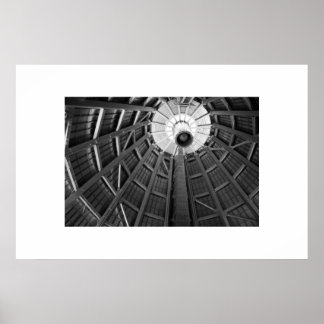 Botten koepel B&W Poster