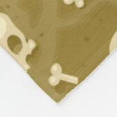 Botten met het thema "vlootsdeken" fleece deken (Hoek)