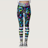 Botten met ingeslepen Leggings (Voorkant)