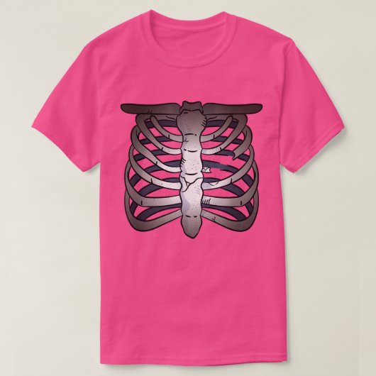 Botten met schuim skelet t-shirt (Design voorkant)