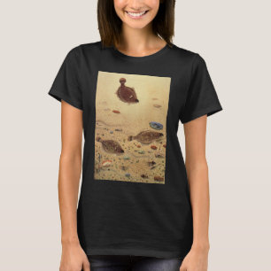 Botten of Platvissen, Vintage Mariene Oceaanleven  T-shirt