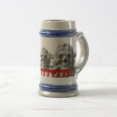 Botten Pirate Skelet Mok/Stein Bierpul (Voorkant rechts)