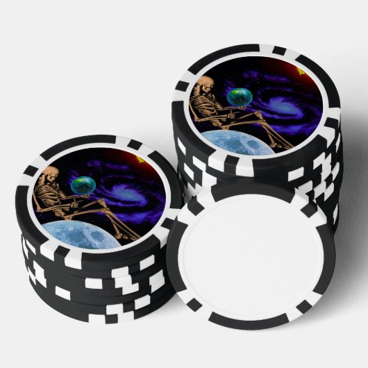 Botten Poker Chips (Opstapeling)