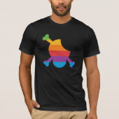 Botten retro Apple logo T-shirt (Voorkant)