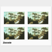 botten reuzen rechthoekige sticker (Vel)