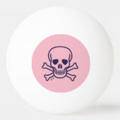 Botten Roze 3 sterren pongbal Pingpongbal (Voorkant)