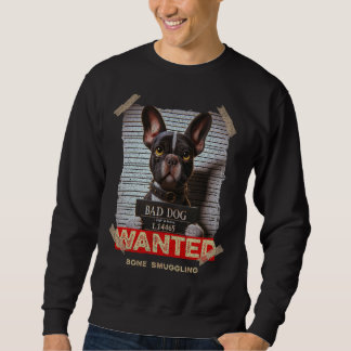 Botten Smokkelen Slechte Hond: De Mopshond Mugshot Trui