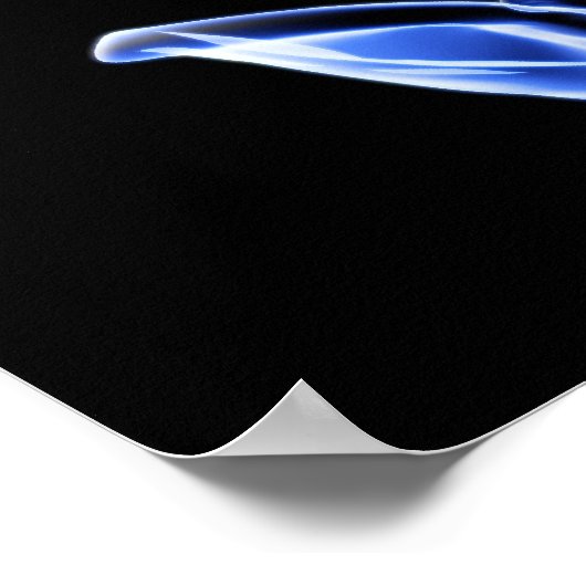 Botten van de boomstam 2 poster (Hoek)