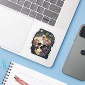 Botten van de flacon sticker (Laptop met iPhone)