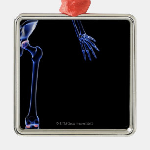 Botten van de Hip Metalen Ornament
