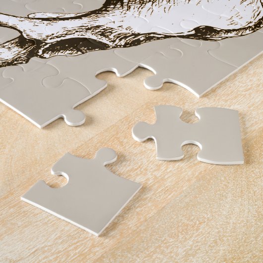 Botten van de menselijke bekken legpuzzel (Zijkant)