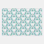 Botten van de schedel en de wervelkolom inpakpapier vel (Voorkant 3)