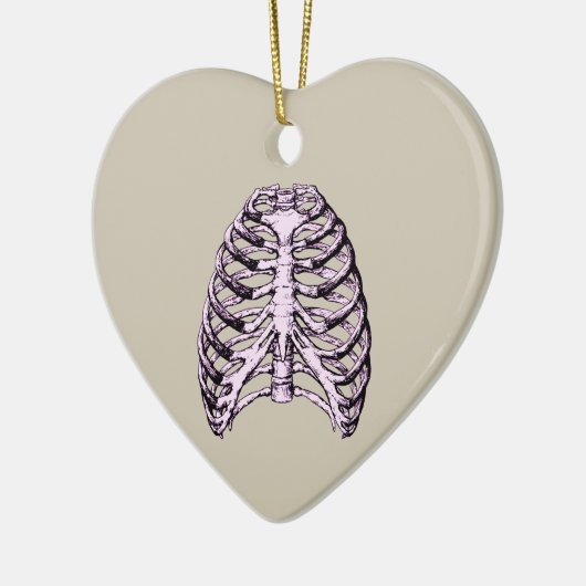 Botten van de thorax keramisch ornament (Links)