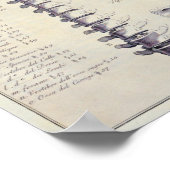 Botten van de wervelkolom en van de wervelkolom poster (Hoek)