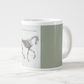 Botten van een paard grote koffiekop (Voorkant rechts)