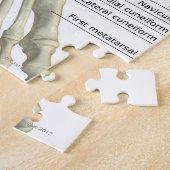 Botten van Foot 6 Legpuzzel (Zijkant)