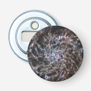 Botten van Galaxy IC5332 van JWST Button Flesopener