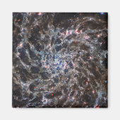 Botten van Galaxy IC5332 van JWST Magneet (Voorkant)